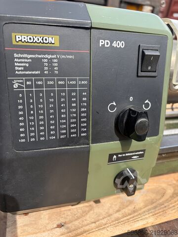PROXXON PD 400 + portabrocas BISON + accesorios PROXXON PD 400 + uchwyt BISON + akcesoria PROXXON PD 400 + uchwyt BISON + akcesoria