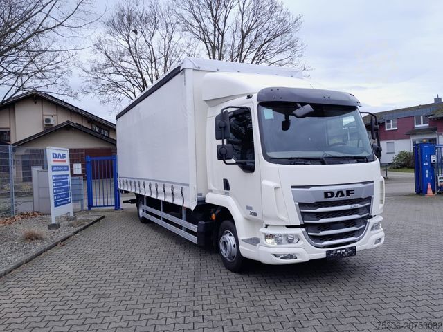 LKW mit Pritsche & Plane DAF FA XB 230 12t Junge Curtainsider