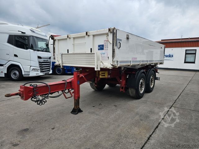 Trójstronna przyczepa wywrotka KEMPF GETREIDEKIPPER * SAF-ACHSEN * LIFTACHSE * ALCOA