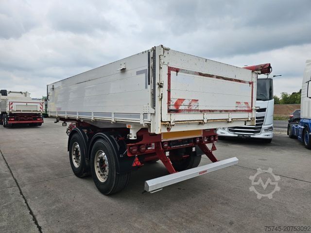 Trójstronna przyczepa wywrotka KEMPF GETREIDEKIPPER * SAF-ACHSEN * LIFTACHSE * ALCOA