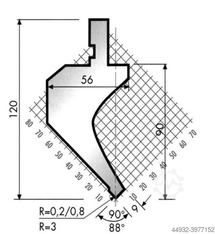 ZMÁČKNĚTE BRZDU COMBI TG-3040-6/100