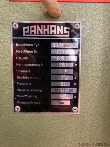 Sierra de mesa deslizante Panhans EURO10