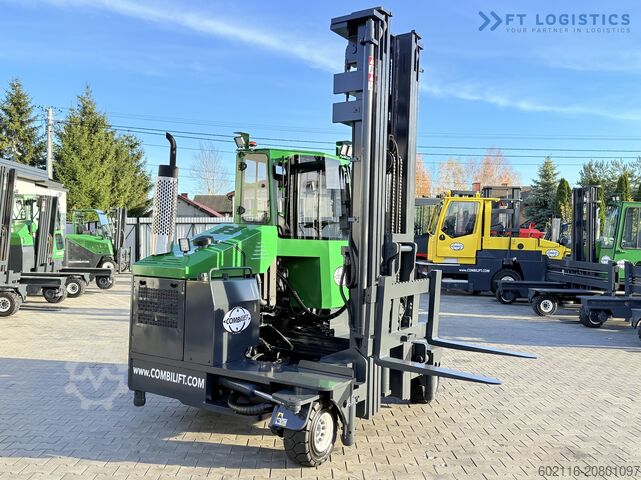 4-way forklift Combilift C4000 GAS TRIPLEX 6900 FREE-LIFT CABIN