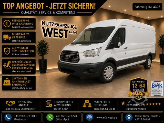 Højt tag varevogn FORD Transit L3-H2*Hoch+Lang*Garantie*Klima*