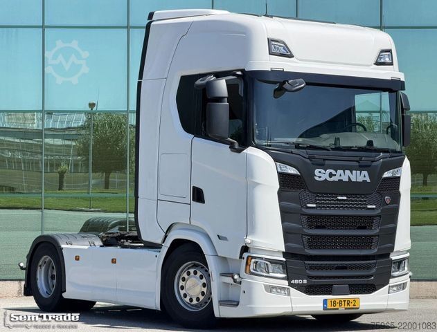 Standard trækkerunit SCANIA S460 SUPER RETARDER FULL AIR FULL OPTONS 2x TANK