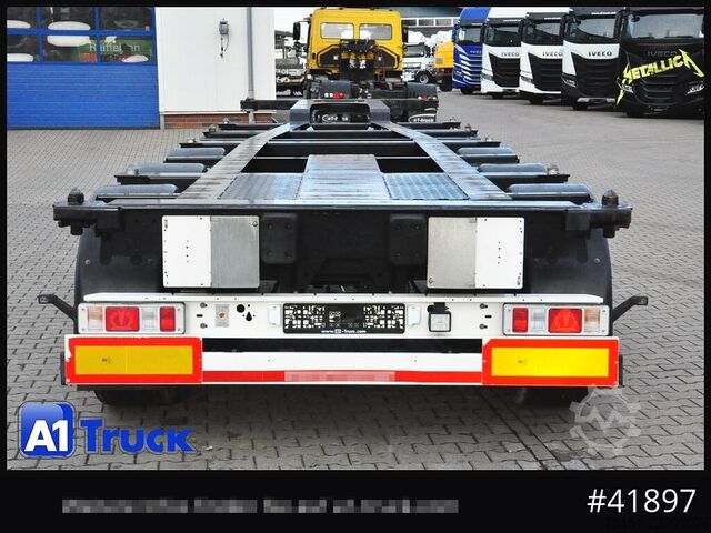 Poluprikolica za izmjenjive sanduke KRONE SDC 27 Container, Heckausschub, Lift, wenig benutzt