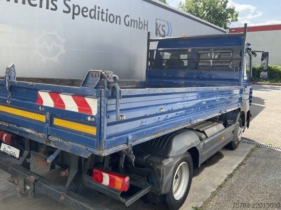 Damperli panelvan MERCEDES-BENZ ATEGO 816, MEILLER, AUTOMATIK,   3-SITZE, 2 X AHK, MIETKAUF MGL