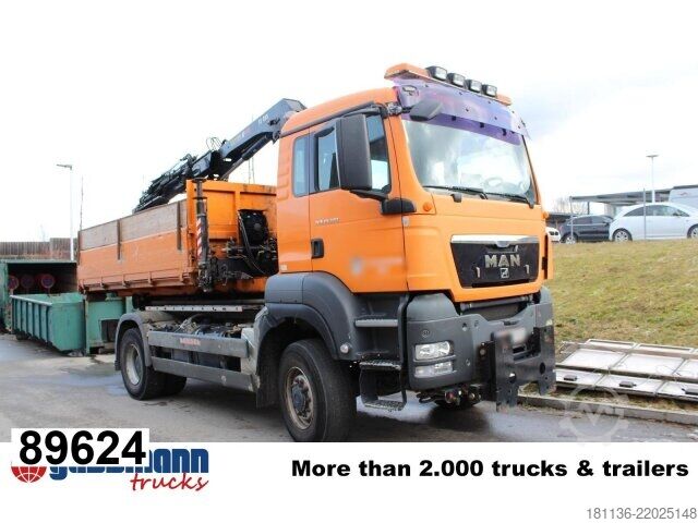 Kroklastbil MAN TGS 18.320 4x4 BB, Winterdienstausstattung
