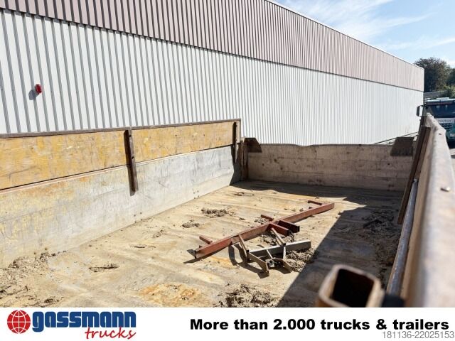 Afzetcontainer  Abrollcontainer mit Kran Hiab 099E-3 HiDuo, Funk
