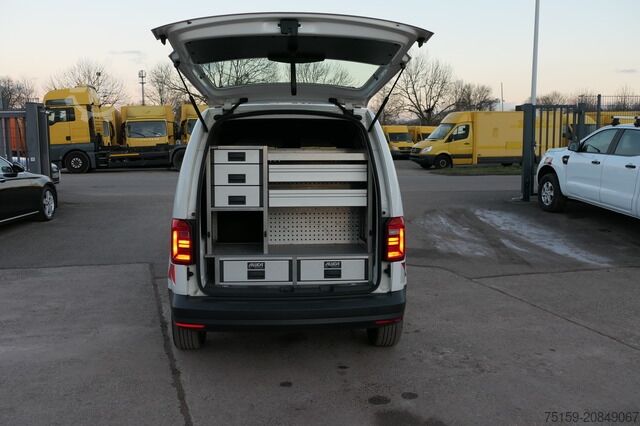 Panel van Volkswagen Caddy 2.0 TDI 4Motion 2-Sitzer Klima Tempomat Werkstatteinbauten COC