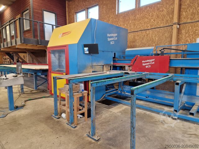 Throughfeed machining center Hundegger SC-3