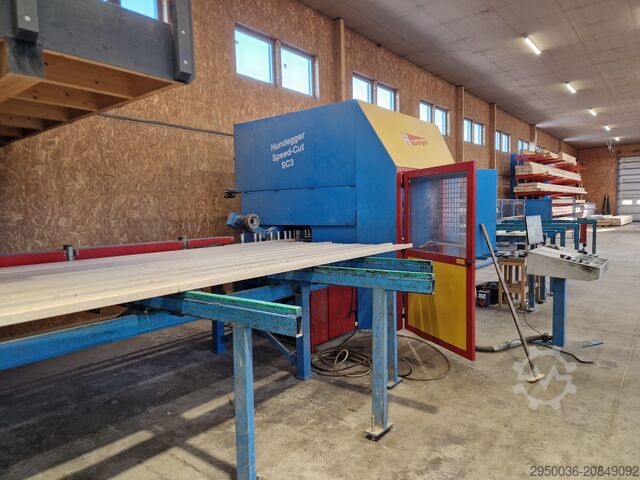 Throughfeed machining center Hundegger SC-3