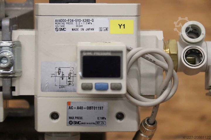 Vedligeholdelsesenhed, filter, reguleringsventil SMC AV4000-F04 I SE30A-01-P AW40-F04H-A VHS40-F04A