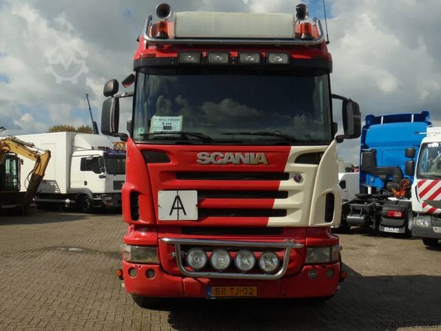 Chassis met cabine Scania R470 + 6X2 + PTO