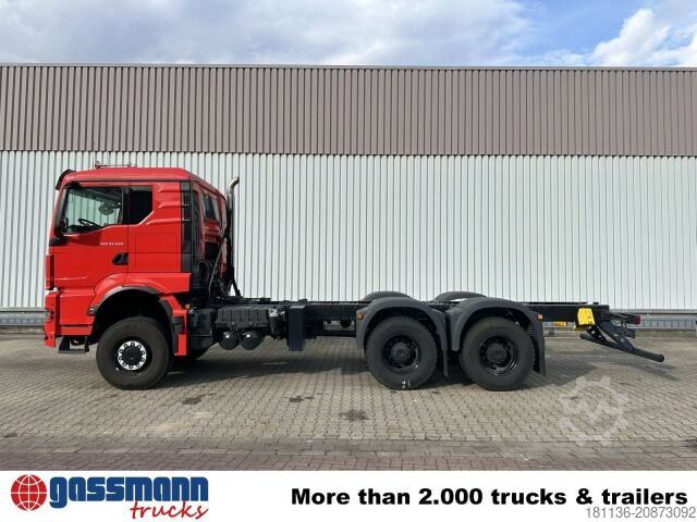 Šasija kamiona MAN TGS 33.540 6x6 BB CH, Navi, Motorabtrieb