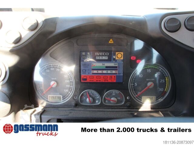 Camião porta-contentores de gancho Iveco Stralis AD260S33 6x2, Winterdienstausstattung,