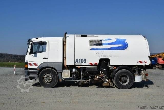 Veegmachine Mercedes-Benz Atego 1828 Bucher Schörling Optifant 70 Klima