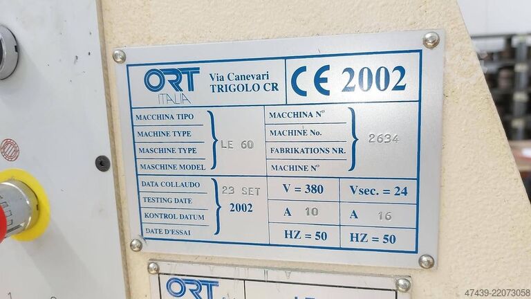 ORT LE60 - MS μηχανή λείανσης ORT LE60  - ms lapping