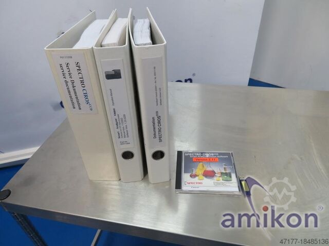 ICP-analysatorspectrometer Spectro Ciros Vision CCD