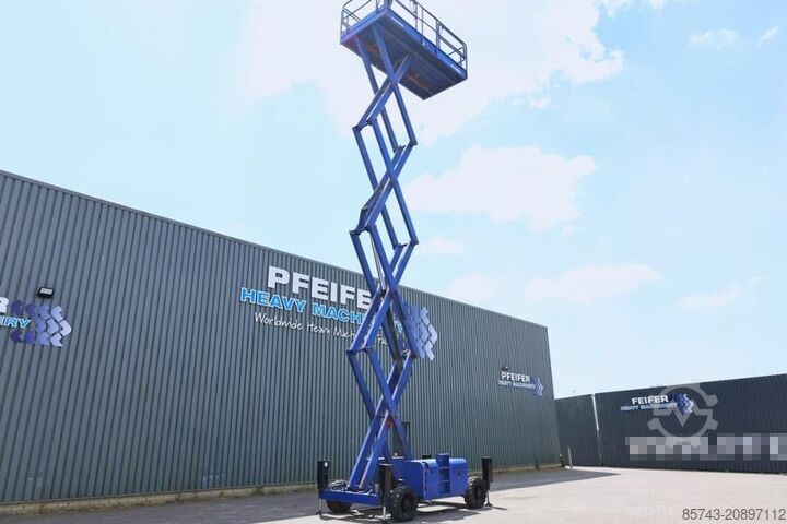 Ψαλίδι ανύψωσης Haulotte H15SX Diesel, 4x4 Drive 15 Working Height, 500kg C