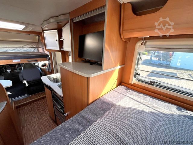 Integrált lakóautó DETHLEFFS Globebus I 001 - Hub/Festbett -  -