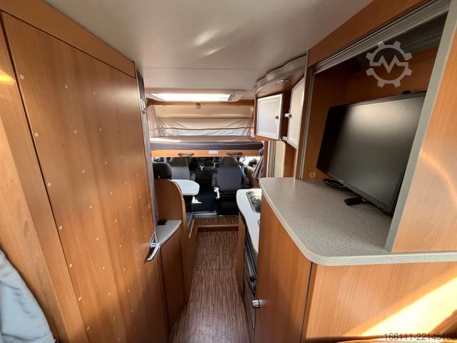 Integrált lakóautó DETHLEFFS Globebus I 001 - Hub/Festbett -  -
