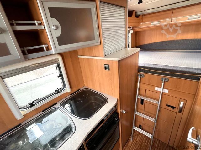 Integrált lakóautó DETHLEFFS Globebus I 001 - Hub/Festbett -  -