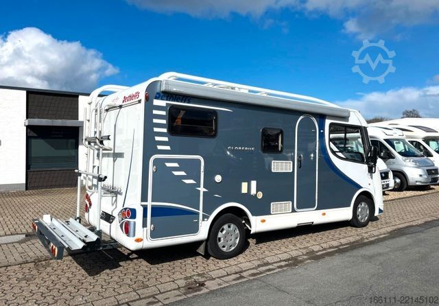 Integrált lakóautó DETHLEFFS Globebus I 001 - Hub/Festbett -  -