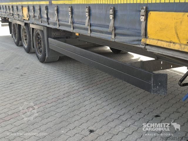Nyitott ponyvás félpótkocsi Schmitz Cargobull Curtainsider Mega