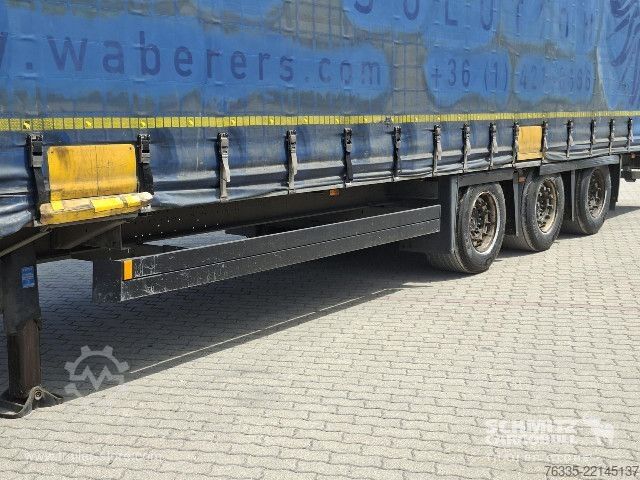 Nyitott ponyvás félpótkocsi Schmitz Cargobull Curtainsider Mega