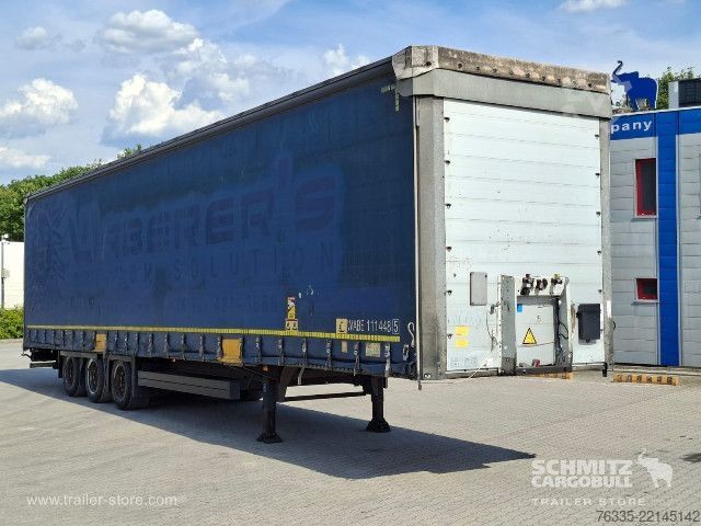 Nyitott ponyvás félpótkocsi Schmitz Cargobull Curtainsider Mega