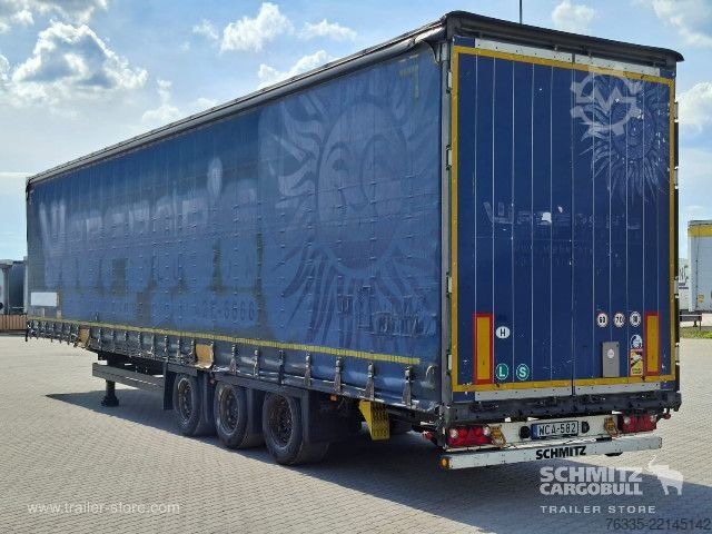 Nyitott ponyvás félpótkocsi Schmitz Cargobull Curtainsider Mega