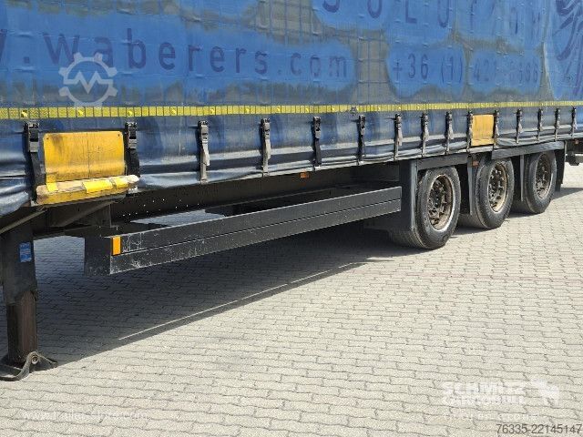 Nyitott ponyvás félpótkocsi Schmitz Cargobull Curtainsider Mega