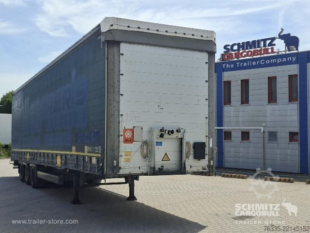 Nyitott ponyvás félpótkocsi Schmitz Cargobull Curtainsider Mega
