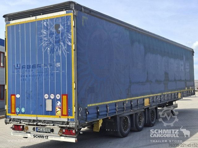 Nyitott ponyvás félpótkocsi Schmitz Cargobull Curtainsider Mega