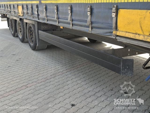 Nyitott ponyvás félpótkocsi Schmitz Cargobull Curtainsider Mega