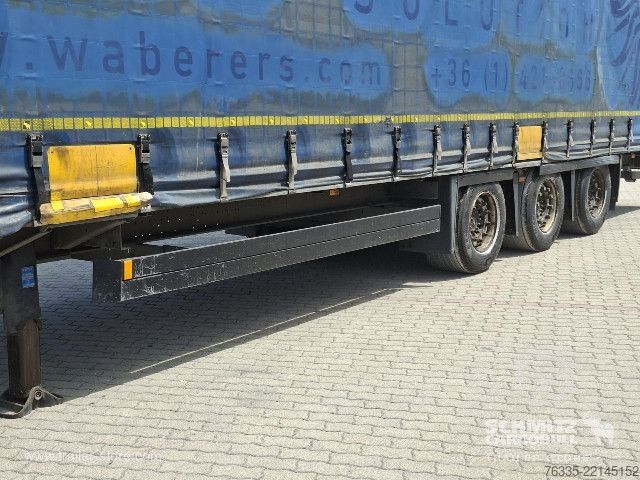 Nyitott ponyvás félpótkocsi Schmitz Cargobull Curtainsider Mega