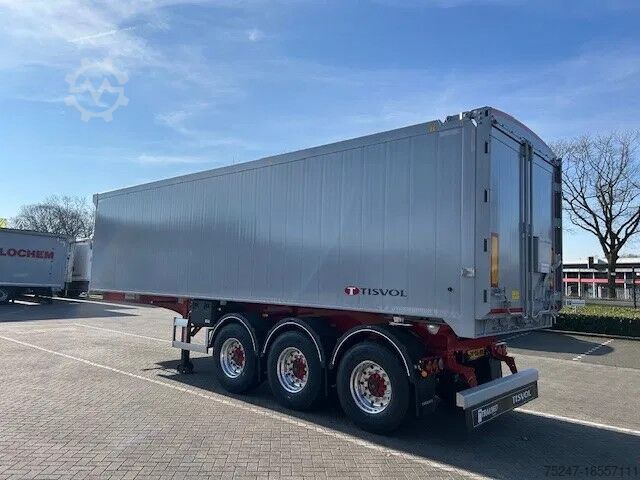 Kipper Tisvol S3N - 47m3 INOX Ladefläche SAF *NEW*
