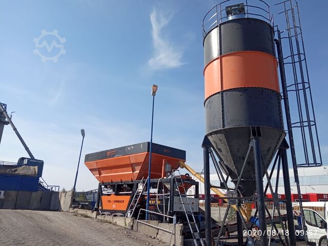 Betonmachine Polygonmach 75 tons cement Silo