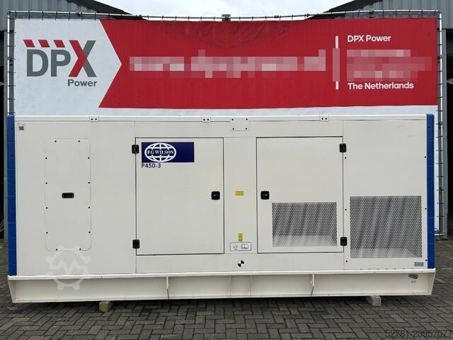 Granulats FG Wilson P450-3 - 450 kVA Genset - DPX-16018