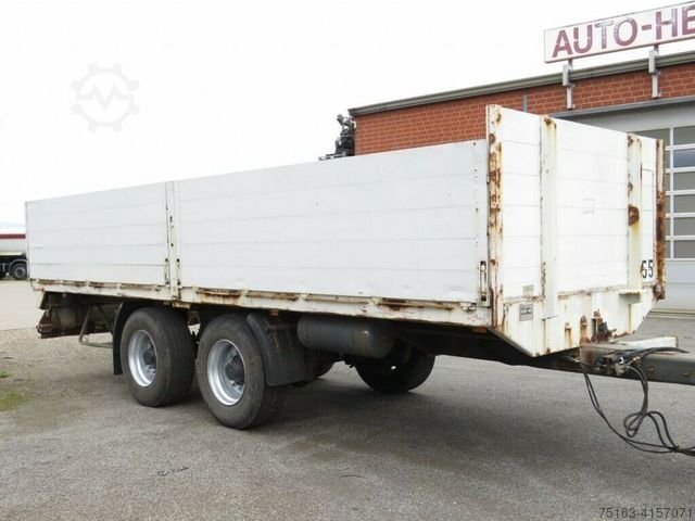 Anhänger mit offener Pritsche DINKEL Tandemanhänger DTAP 18000 Baustoffanhänger