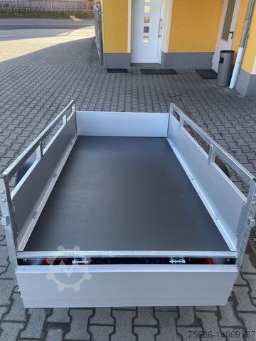 Ρυμουλκούμενο αυτοκινήτου Saris Tieflader Alu Einachser MP 205 113 750