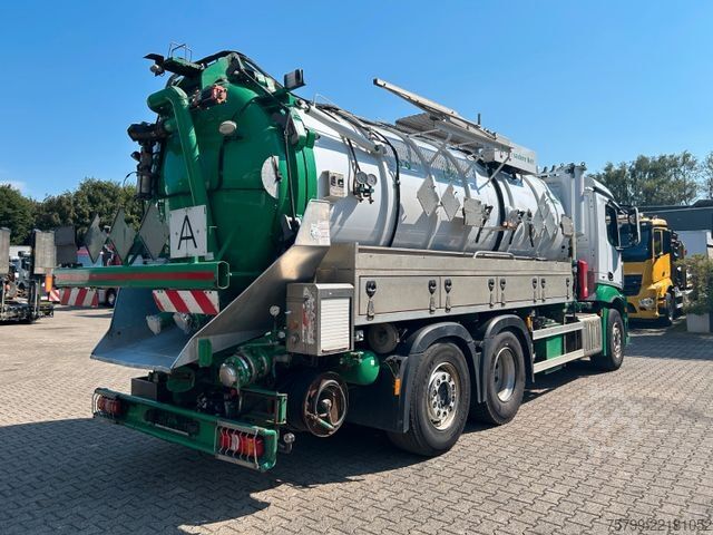 Autocisternă de vidanjare MERCEDES-BENZ 2545 Antos KROLL Saug-Drucktankwagen  14.500 l