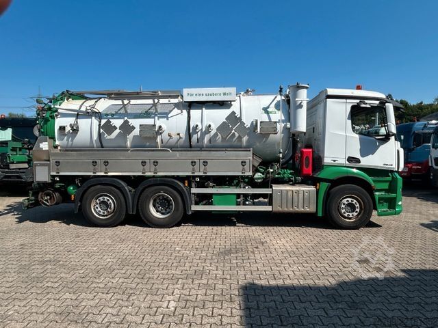 Autocisternă de vidanjare MERCEDES-BENZ 2545 Antos KROLL Saug-Drucktankwagen  14.500 l