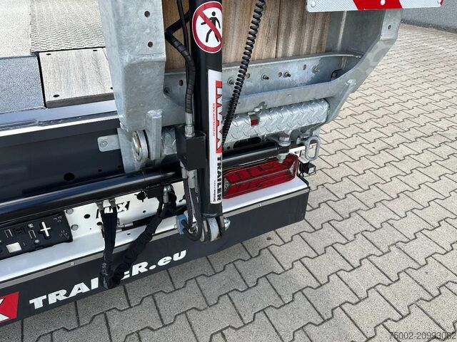 Bestelwagen autodrager Faymonville MAX600-S-4-8.90-U, 4 axles (2 + 2), hydraulic r...