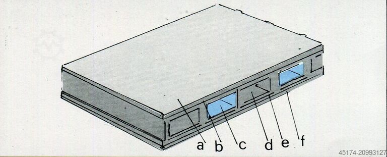 Piano pressa fabbricato per pressa a olio diatermico ITALPRESSE 25/13
