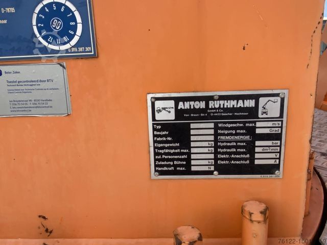 Munkaplatformos teherautó MERCEDES-BENZ 1117/ Hubarbeitsbühne/ Hubsteiger/ Atego 815