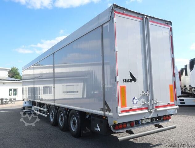 Oplegger met walking floor Stas S300ZX 91 m³ 10mm Funk 2 x Lift 6 x LED