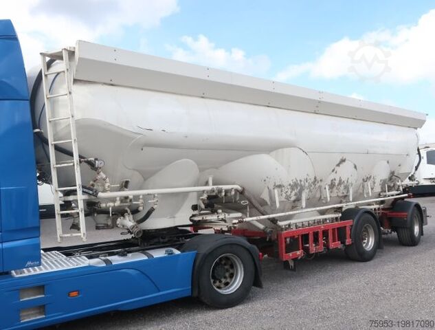 Silo oplegger Koehler BSCX31/51/7A liegend Silo 51m³ Lenkachse