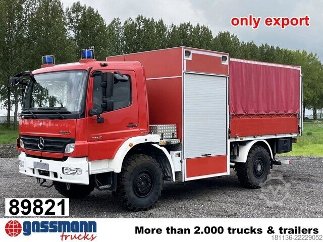 Tűzoltóautó Mercedes-Benz Atego 1118 4x4 AF, Feuerwehr GW-L2, LBW